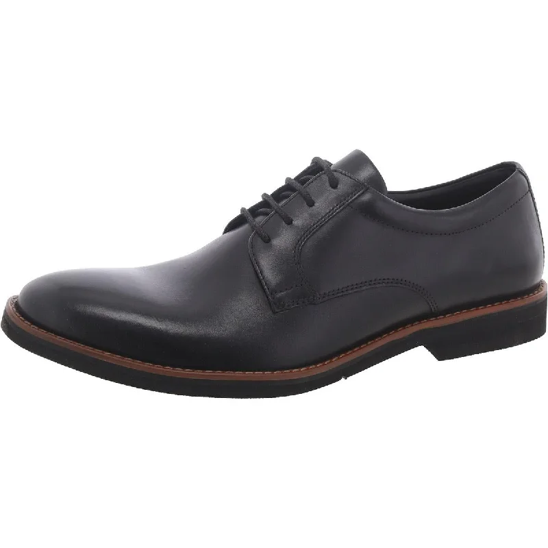 Men's formal shoes with a lace - up closureSadio Mens Leather Lace-Up Derby Shoes