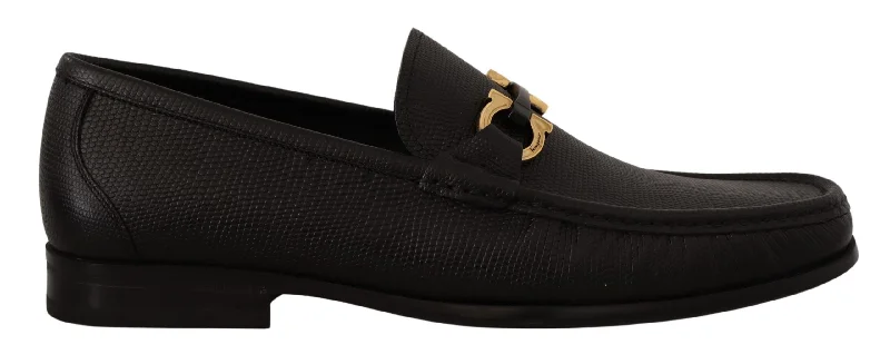 Men's formal shoes with a classic silhouetteSalvatore Ferragamo Elegant  Calf Leather Men's Loafers