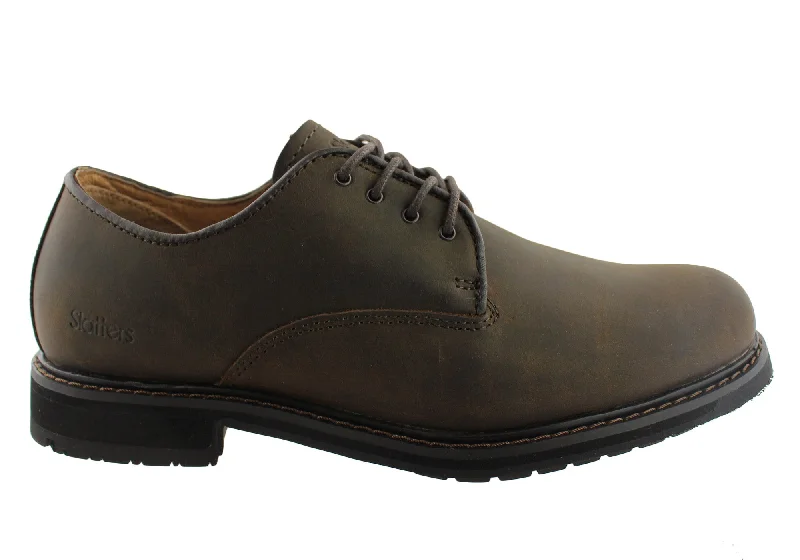 Men's formal shoes with a polished shineSlatters Telfast Mens Comfortable Leather Lace Up Shoes Men's formal shoes with a polished shineSlatters Telfast Mens Comfortable Leather Lace Up Shoes