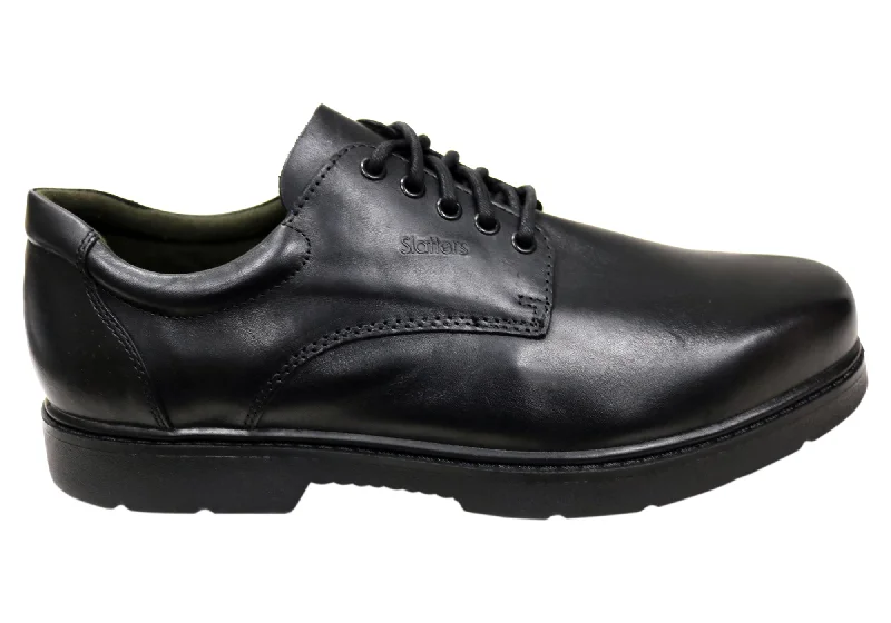 Men's formal shoes with a leather sole and heelSlatters Trent Mens Comfortable Leather Lace Up Dress Shoes