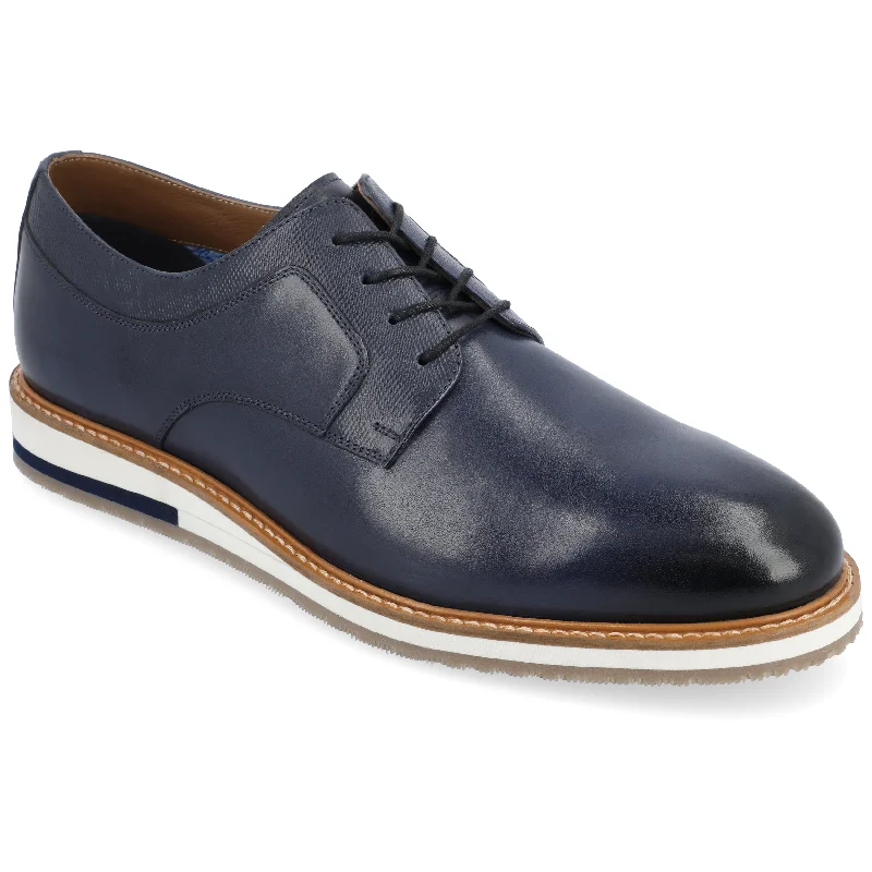 Men's formal shoes with a lace - up closureThomas & Vine Glover Wide Width Plain Toe Derby Men's formal shoes with a lace - up closureThomas & Vine Glover Wide Width Plain Toe Derby