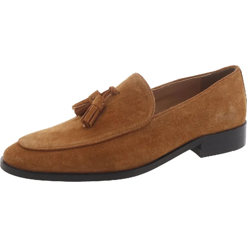 Men's formal shoes with a pointed toe for a stylish lookTommaso Mens Suede Tassel Loafers