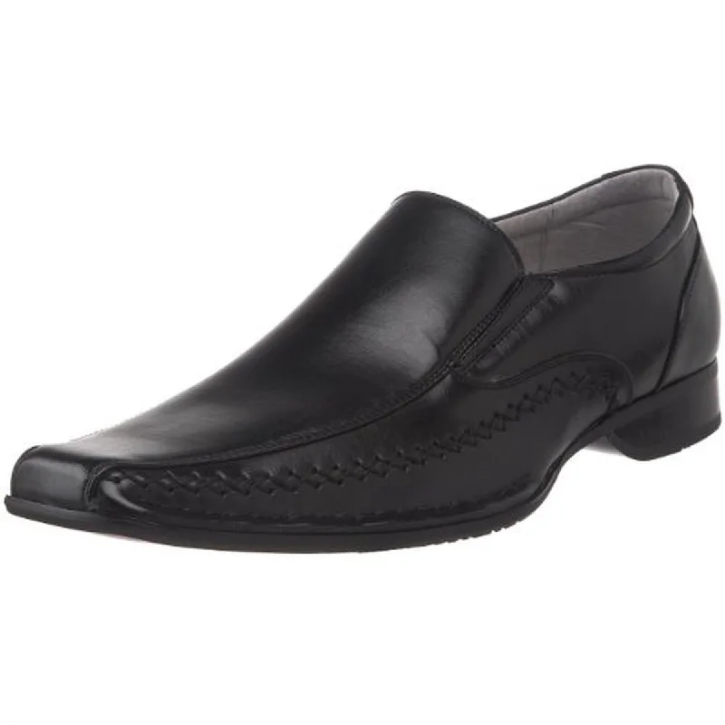 Men's formal shoes with a lace - up closureTrace Mens Leather Bicycle Toe Loafers