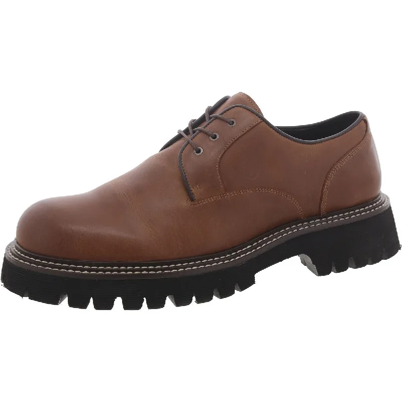 Men's leather formal Oxford shoes with a cap toeZylen Mens Leather Lace-Up Derby Shoes Men's leather formal Oxford shoes with a cap toeZylen Mens Leather Lace-Up Derby Shoes